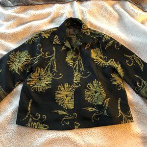 Black and Chartreuse Jacket